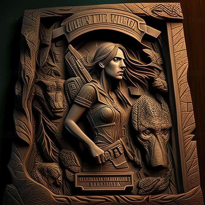 3D model The Tomb Raider Trilogy game (STL)